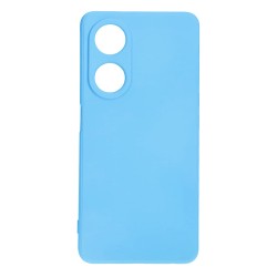 Capa de Silicone com Moldura de Câmera para Oppo A98 5g Azul Capa de Silicone com Moldura de Câmera para Oppo A98 5g Azul